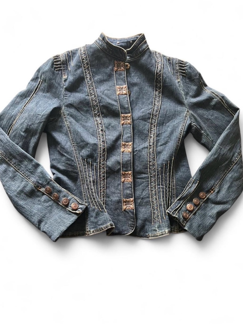 Simon Chang Denim Women's Jacket | Size 4
